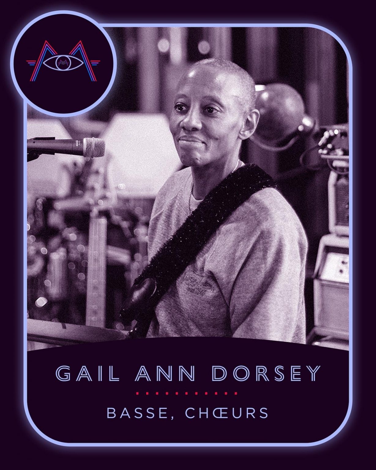 Gail Ann Dorsey Tient La Basse Pour M Bassiste Magazine 1753