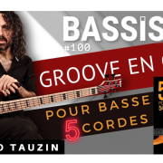 Groove en C#m pour basse 5 cordes – Bruno Tauzin – Bassiste Magazine #100