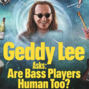 Geddy Lee met la main à la pâte